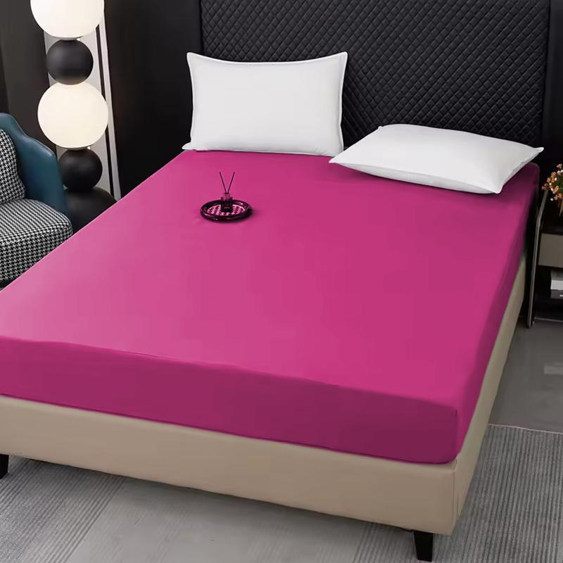 Waterproof Mattress Protector Cover Fitted Sheet, Washable Anti-slip Bed Mattress Cover For All Standard Bedroom Beds Multiple Sizes