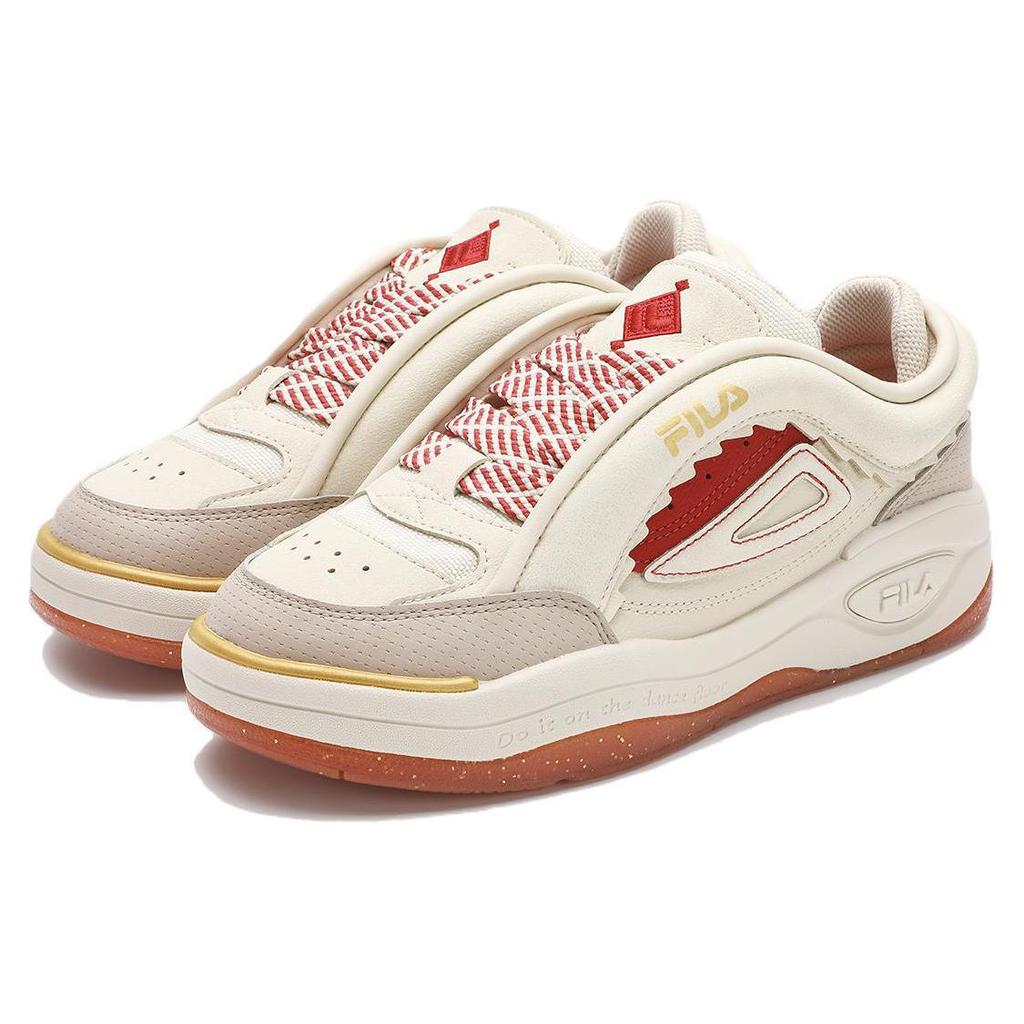 New FILA Core Mix 2 Skate Shoes 'White Beige' Women's F12W412203FAM