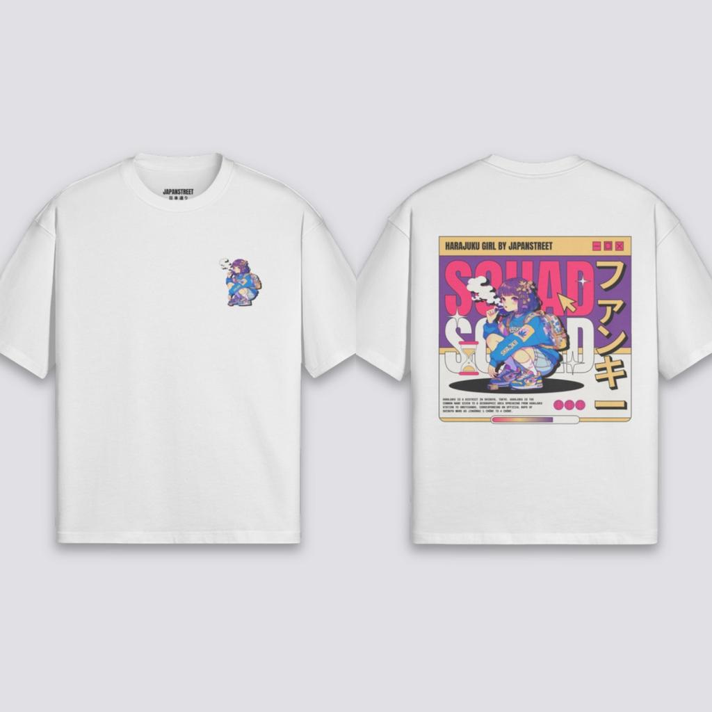 Hot Sale Harajuku TShirt Kawaii Tee Japan Clothing Graphic Printing HighEnd Luxury Unisex Style Both Of Unisex And Unisex
