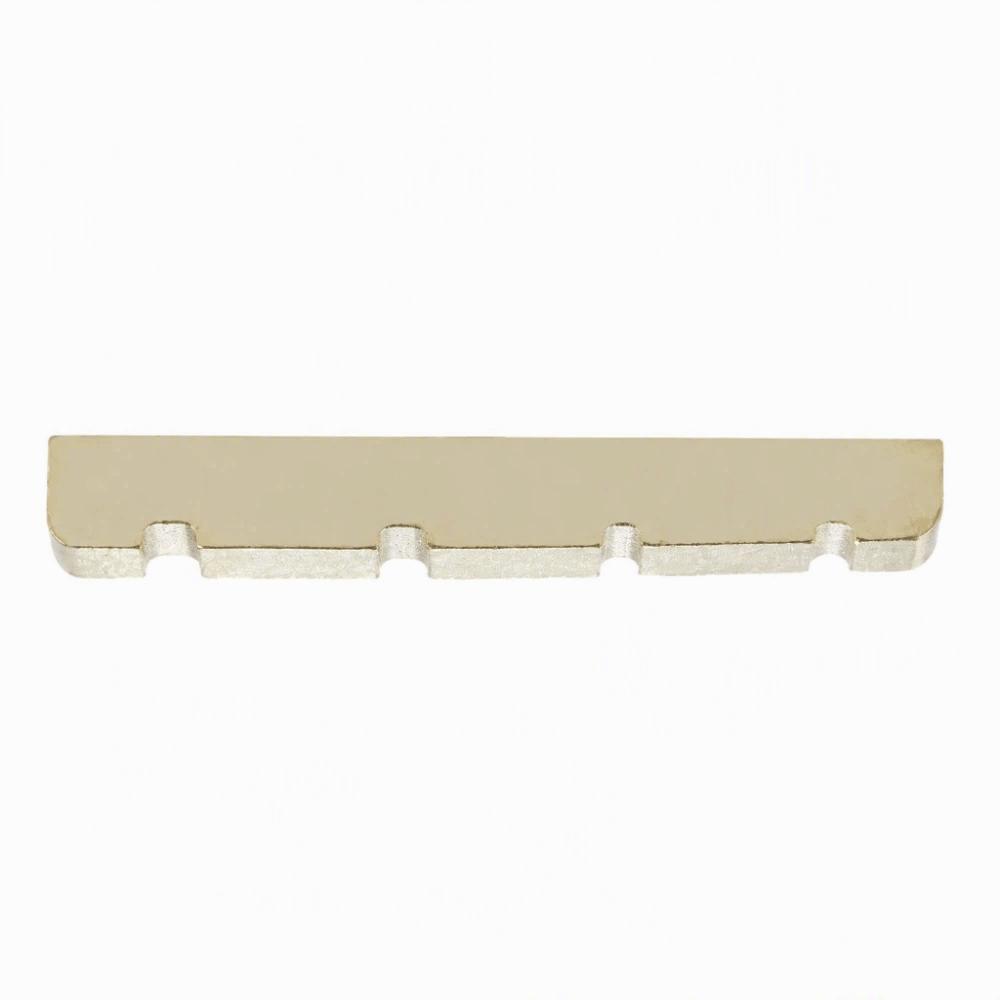 38mm Length Electric Bass Nut Brass Material Bass Guitar Nut Pre-Slotted Nut  Electric Bass Guitar