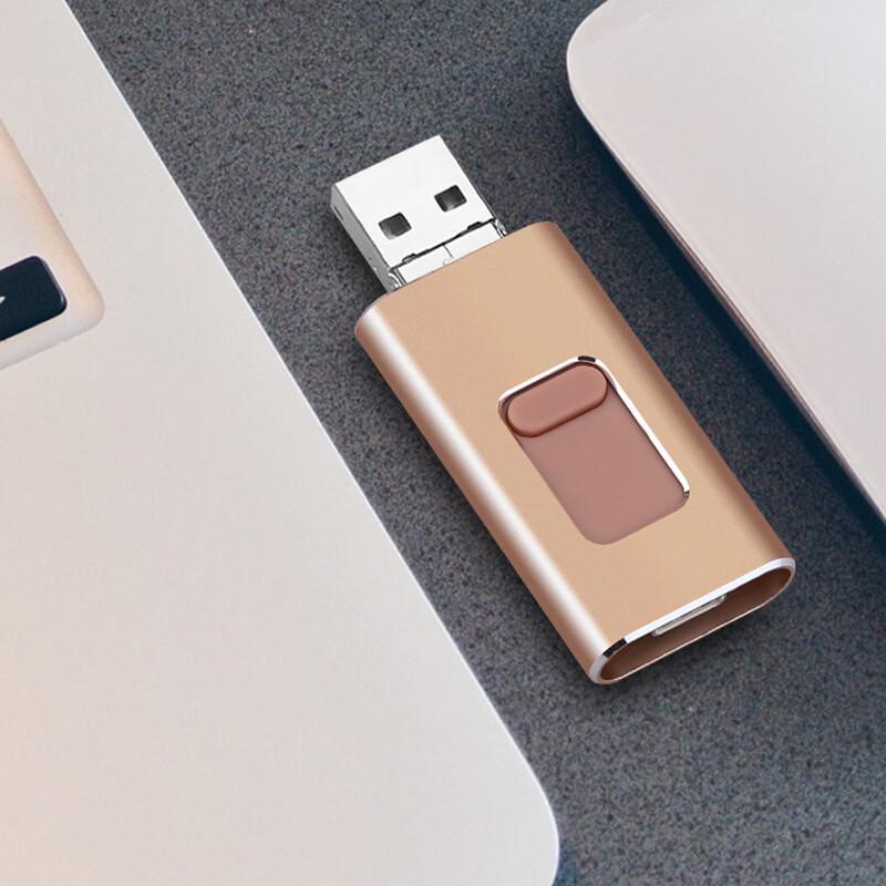 OLOEY 4-in-1 Mobile & PC High-Speed USB Drive