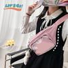 Japanese Large Capacity Transparent Itabag Purses Casual Belt Pouch Y2K Chest Bag Crossbody Bag Travel