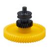 For 3D Printer P1S X1C Hardened Steel Helical Gear Extruder Gear Metal Helical Gear Assembly