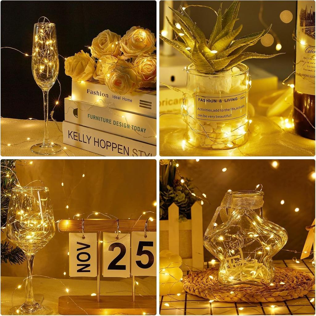 Topamz LED String Copper Wire USB 12m 100 Remote 8 Modes Timer Water and Dust Wedding Decoration Lights USB Lights, Lights, Powered, Length, Lights,