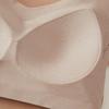 Women's 75D Milk Silk Long-Sleeve Bra with Chest Pads - Winter Warmth, Constant Temperature, Antibacterial, Traceless, Quick Heating.