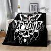 Coperta con logo band Deftones coperta per bambini coperta in flanella morbida accogliente coperta per casa viaggio regalo di compleanno decorazione