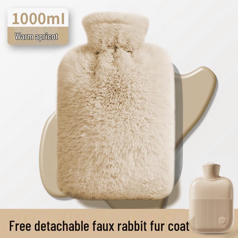 Plush Water Bottle: Hot Compress Hand Warmer Bag for Bed