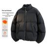 MEDE Men's Stand-Collar Loose Fit Puffer Coat