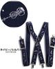 [Quintett] Made in Japan 35mm Breite Instrumentenmuster Hosenträger X-Form Dicke Herren Formale Hosenträger Hosen Hosenträger 16-4117-026
