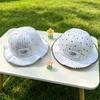 Baby Summer Sun Hat With Adjustable Breathable Fabric For Kids Protection