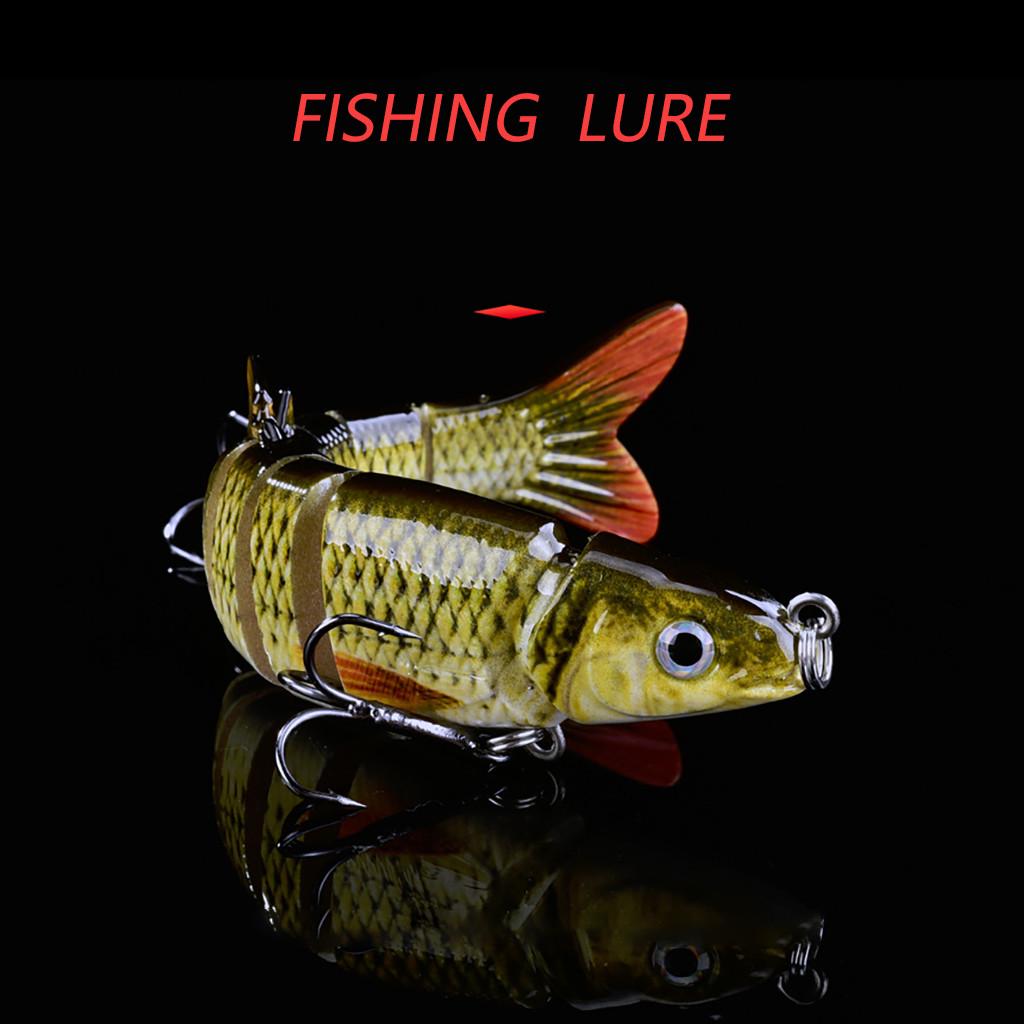 

Fishing Sinking Wobblers J-ointed Crank Swim Artificial 11cm