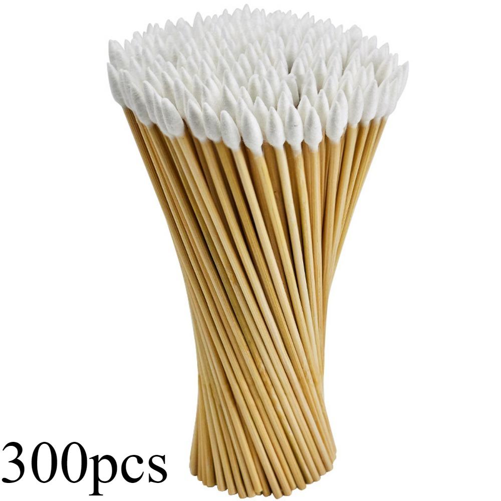 

6-дюймовая ватная палочка с одним острием, бамбуковая палочка, ватная палочка для снятия макияжа, инструментальное оборудование, ватная палочка для чистки линз красный