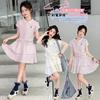 Girls' Set 2026 New Style Children's Fashionable Summer Thin Style Western Style Sleeveless T-shirt for Girls' Summer Clothes
