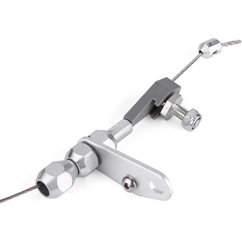 Yosoo Нержавеющая сталь Плетеный трос для откидывания с фиксатором Kickdown для C6