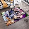 Colorful Anime Carpet Featuring Two Characters in Bold Design Suitable for use as an anti-slip for living room bedroom sofas