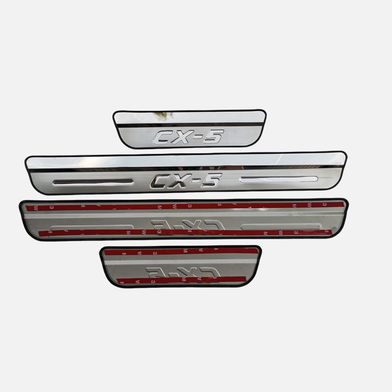 17-23 Mazda CX-5 Stainless Steel Door Sill Decorative Strips