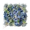 Background Wall Artificial Rose Flower Wall Multicolor Hydrangea Flower Panel  Gift