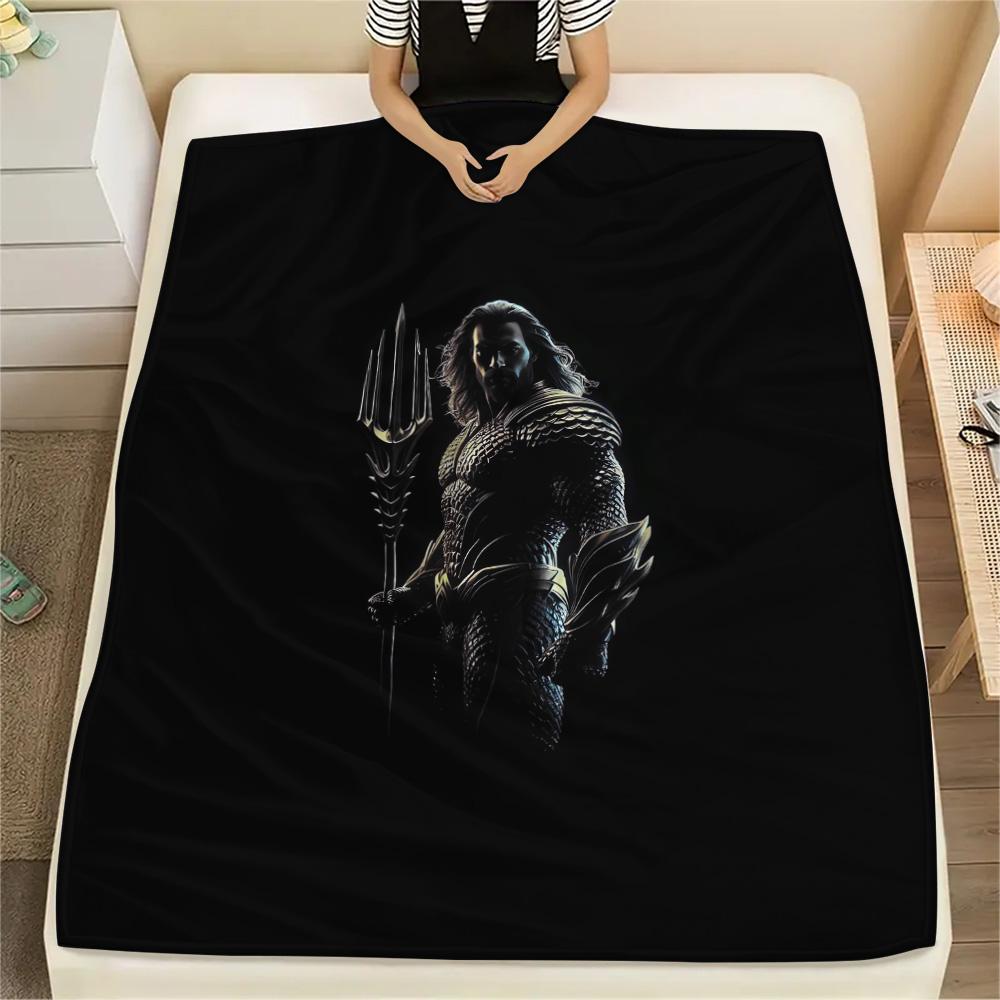 1 ks flanelová deka s potiskem mimozemšťanů a Země, Vysoká kvalita, Pohodlná pro všechna roční období, Domácí dekorace, Teplo a pohodlí, Perfektní jako vánoční dárky