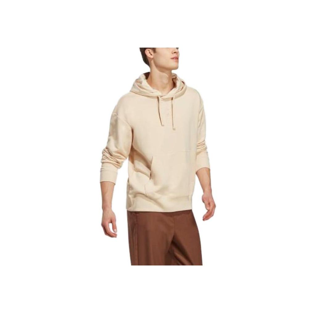 adidas Bluza z kapturem Szn French Terry Piaskowy Strata Męska Streetwear IC9768