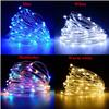 Solar String Lights Garland Christmas Decorative 8 Modes Fairy Lights Copper Wire For Outdoor Wedding Homes Party Garden