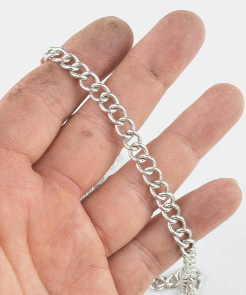 Sheen666 671 Silver Necklace