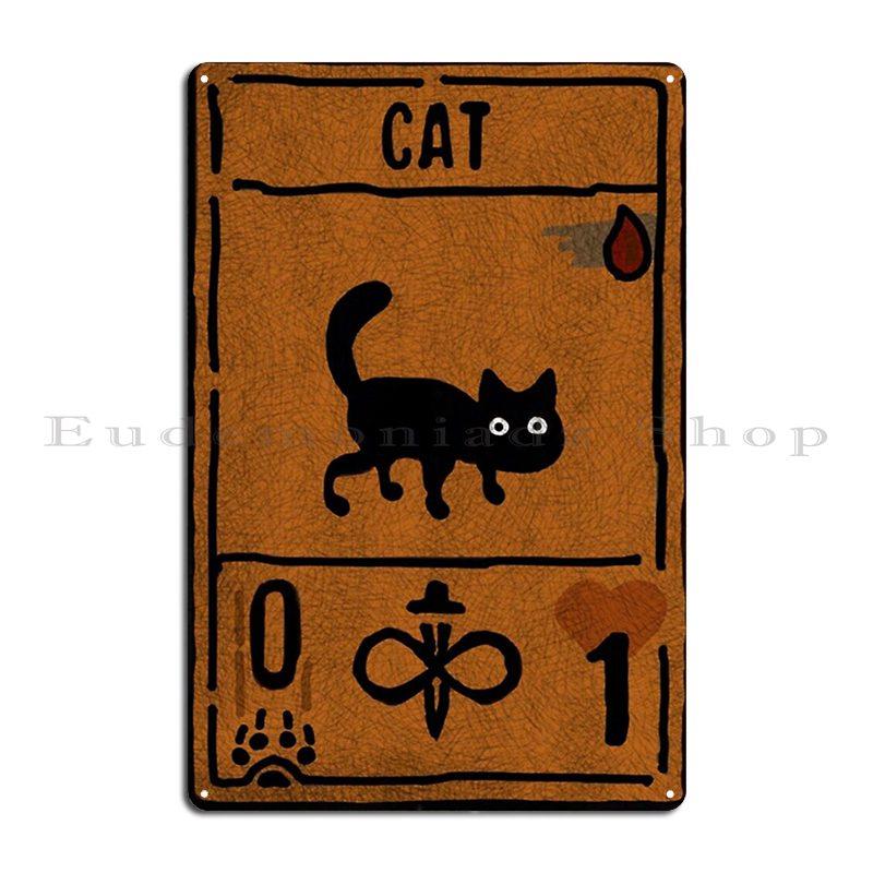 DORA Tin Sign Inscryption Metal Plaque Poster Living Room Create Wall Plaque Classic Designer Tin Sign Poster