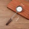 Fine Mesh 304 Stainless Steel Strainer Wooden Handle Dumpling Strainer Skimmer Spoon  Household Use