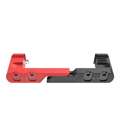 Multiple Angles Gamepad Charger Stand with Overheating Protections Compact Charging Stations Easy Carrying for Switches