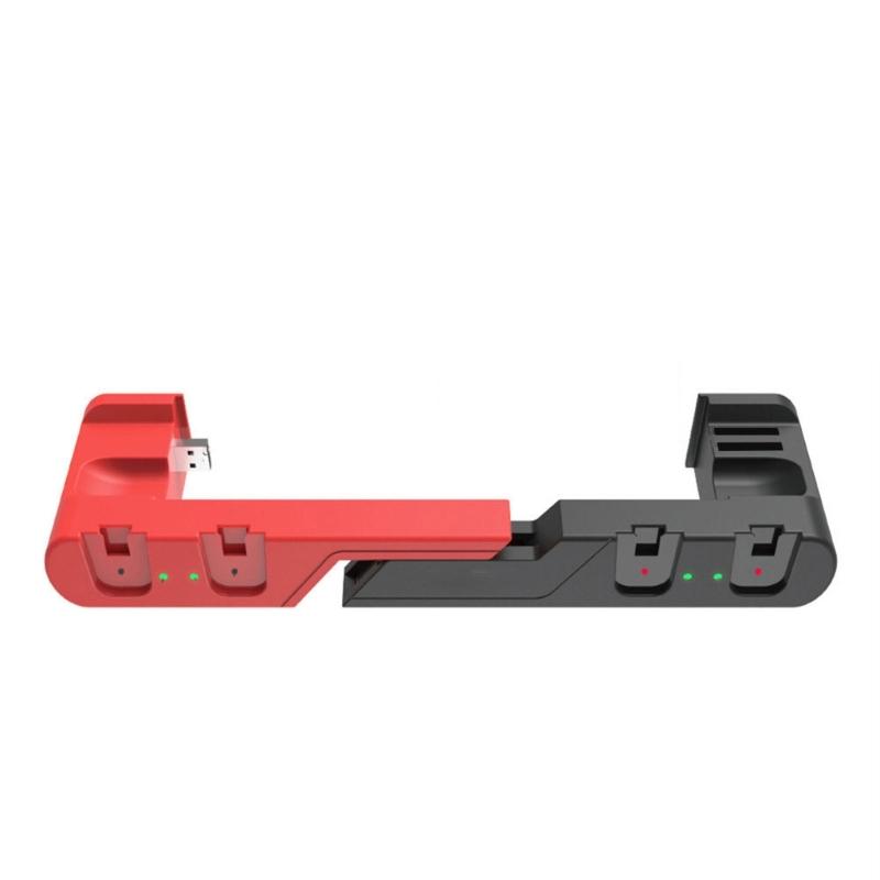 

Multiple Angles Gamepad Charger Stand with Overheating Protections Compact Charging Stations Easy Carrying for Switches 1