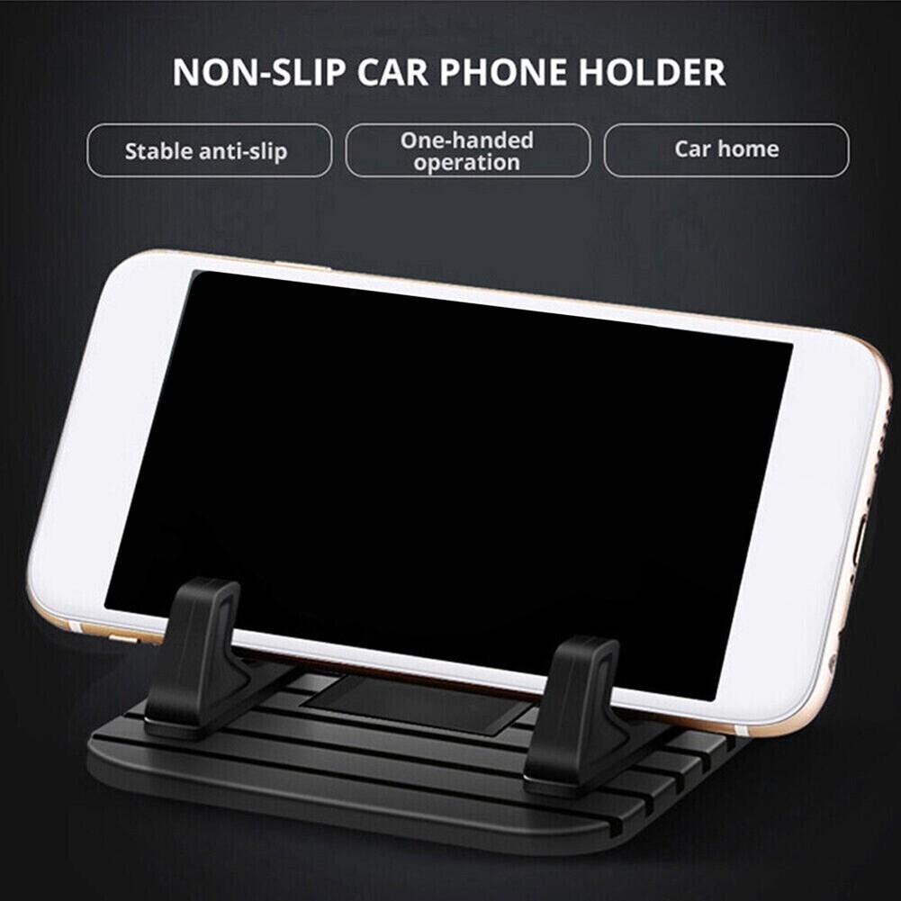 Car Holder Mat Anti Slip Mat Car Dashboard Rubber Mount Holder Pad GPS Stand