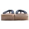 KYOETSU Men's Geta Sandals with Two-Toothed Straps and Patterned Straps, Paulownia Wood (Natural Size 10, 26.0 cm)