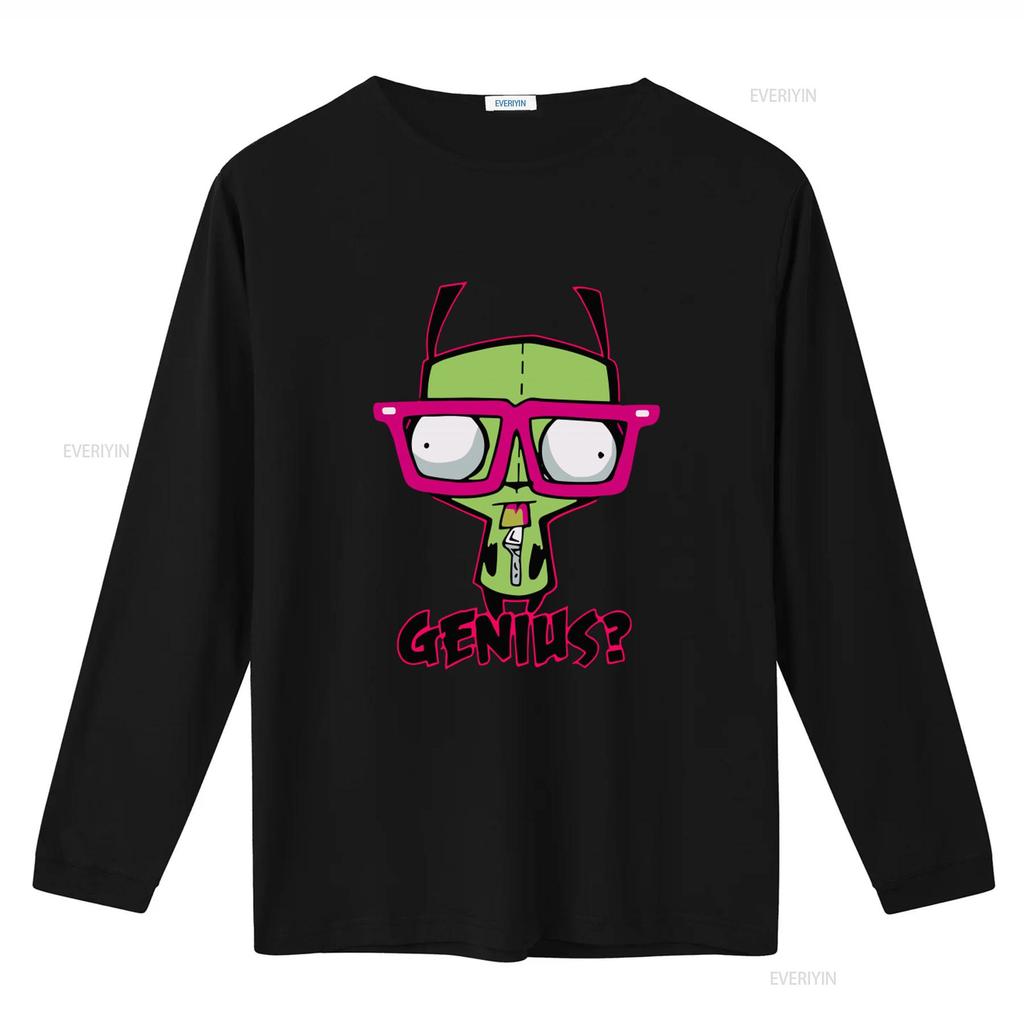 Invader Zim Gir Genius Duh T Shirt for Men Available in Sizes S 2XL vintage Washed Stylish Casual Soft Comfortable graphic