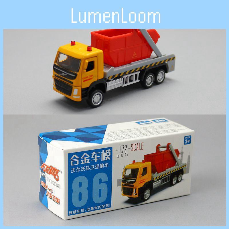 Simulation Sanitation Alloy Transport Truck Model Toy For Collection