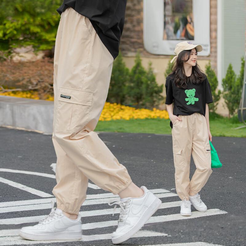 Girls Loose Fit Cargo Jogger Pants 150