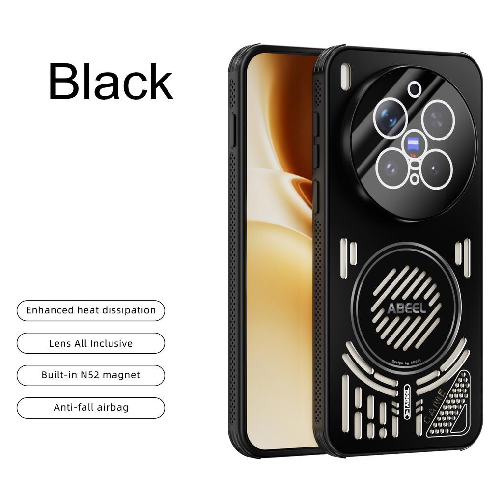 Hollow-out design Aluminum Back TPU Case For OPPO Find X9 Ultra X9 X8 X8s Pro Magnetic Wireless Charging Lens Glass Film