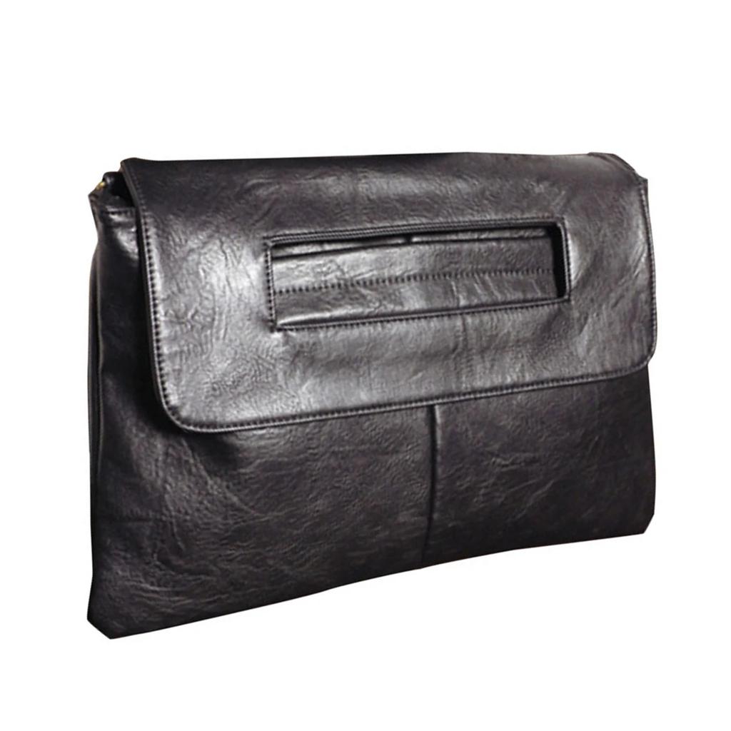 Fashion Evening Bag, Elegant and Exquisite, Vintage PU Leather Clutch Bags Large Capacity Wristlet Handbag Women's Wallet Envelo