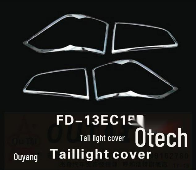 Ford Ecosport Headlight & Taillight Cover and Frame Stickers