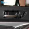 Interior Trim Sticker For Lexus RC300 RC350 RC200T 2015-2022 Real Carbon Fiber Car Door Handle Frame  Decoration