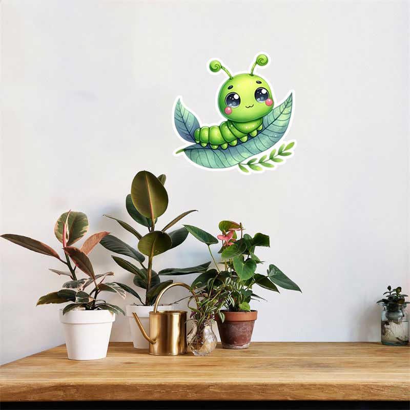 Cute Bugs & Animals Waterproof Stickers for Car Windows Rear Windows & Bumpers Children's Room Decorations HE115