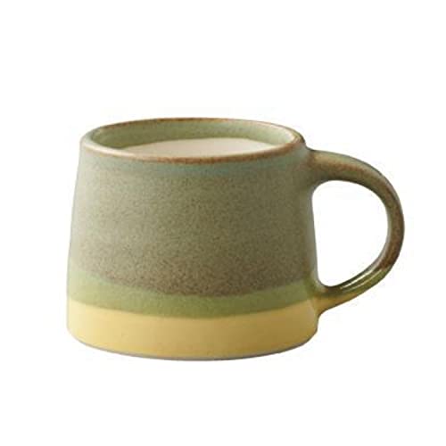 KINTO SCS-S03 Mug 110ml Moss Green x Yellow Microwave/Dishwasher Safe 20751