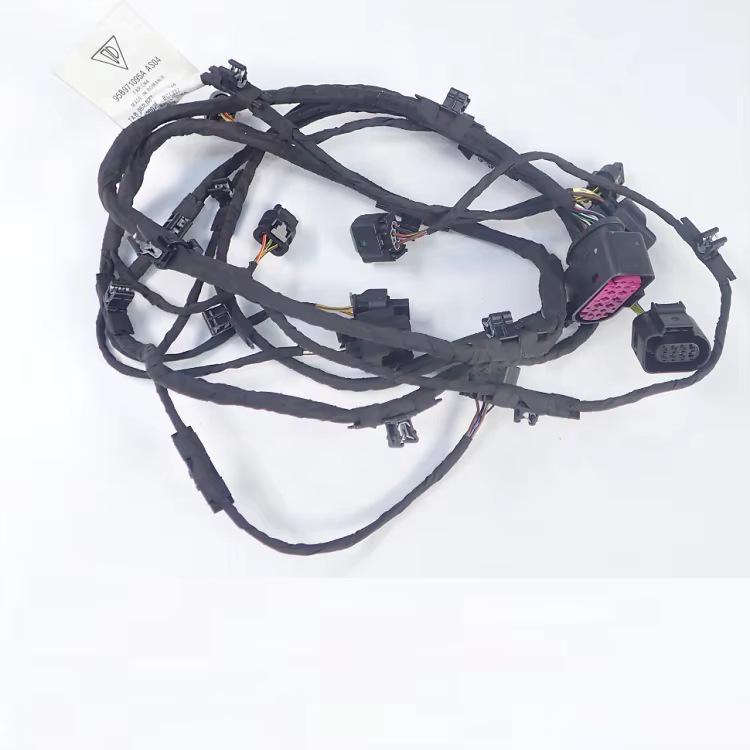 Front Bumper Wiring Harness for Porsche Panamera 2010-2016, Part #97061250501
