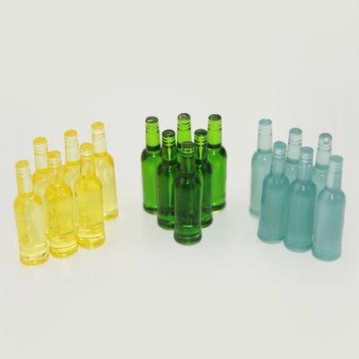 6 Sztuk Dollhouse Miniaturowe Butelka piwa Jadalnia Napoje Symulacja Kuchnia Toy Prezent
