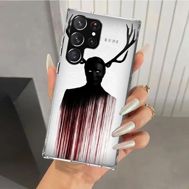 Hannibal Movie Phone Case for Samsung Galaxy S26 S24 S23 Ultra S25 Edge S22 S21 Plus S20 FE + Soft Print Shell Funda Galaxy S25