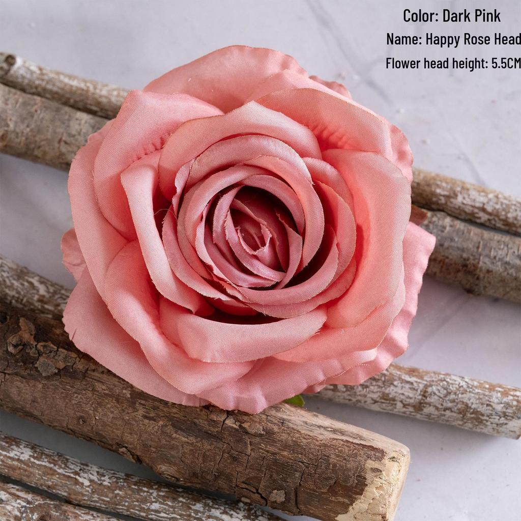 Artificial Rose Heads Bouquet for Home Decor & Wedding Wall Decorations