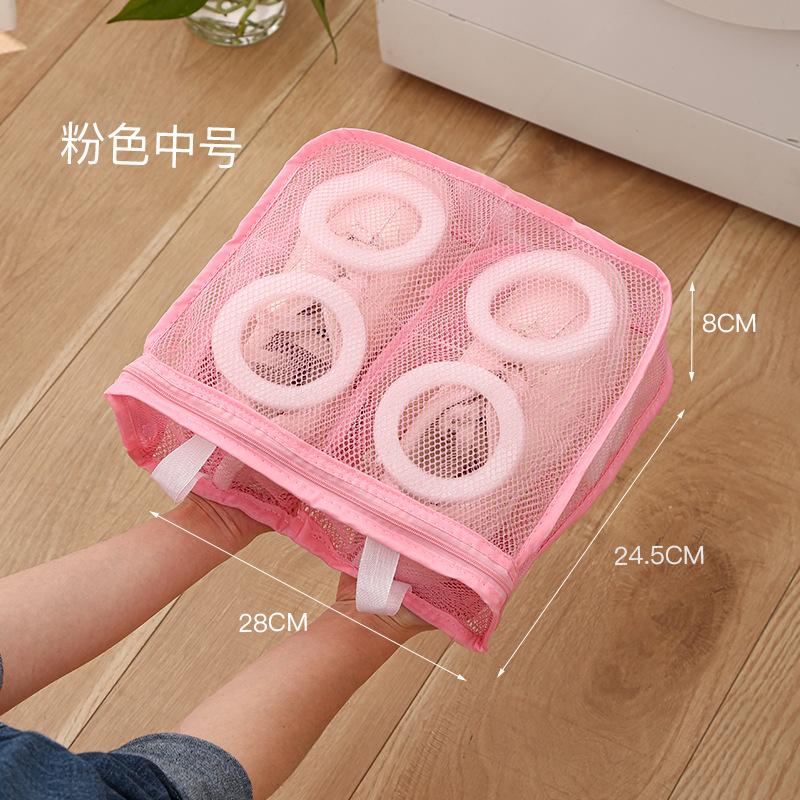 Waschmaschinen-Schuhtasche Anti-Verformung Schuhabdeckung Netztasche Schuhe Spezielle Waschbeutel