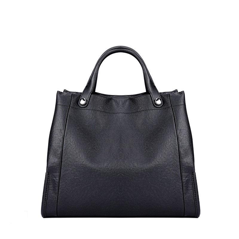 100% Genuine Leather Women's Handbag cowhide Fashi tote bag single shoulder bag large capacity crossbody bag for women