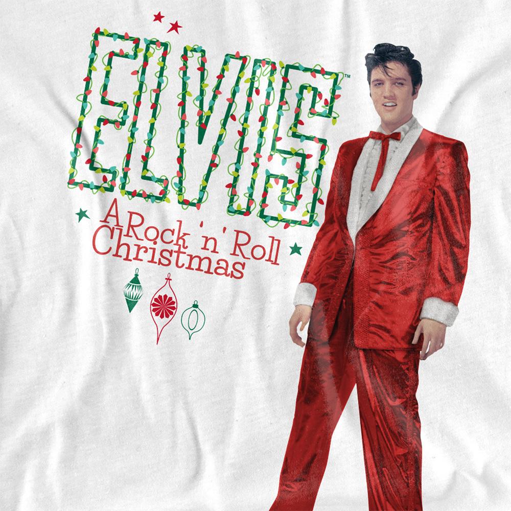 Elvis Presley Damen Feiertagsbeleuchtung T-Shirt