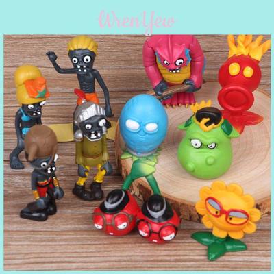 Decorate Your Easter With Plants Vs Zombies Series Egypt Private Wild West Pvc Toy Action Figures Set New