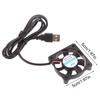 1Pc Dc5010 Silent Fan 5V Oily Usb Cable Humidifier Connector Pc Fan Cooler Heatsink Exhaust Cpu Cooling Fan Replacement Parts