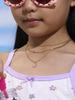 Qiong Yao Rainbow Unicorn Star Jewelry Set: Necklace, Ring, Anklet, Bracelet - Children's Wear, Non-Fading, In Stock